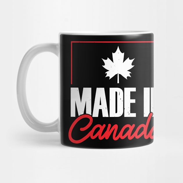 Canada pride Useh flag rocky mountains by Caskara